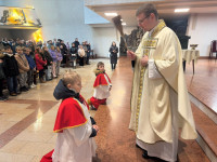 Przyjęcie nowych członków Służby Liturgicznej 23.11.2025