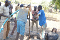 Budowa studni w Czadzie. Wotum wdzięczności za 40 lat parafii