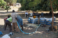 Budowa studni w Czadzie. Wotum wdzięczności za 40 lat parafii